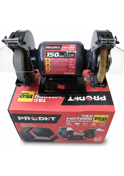 Prodht 150MM Taş Motoru Tel Fırçalı 250W