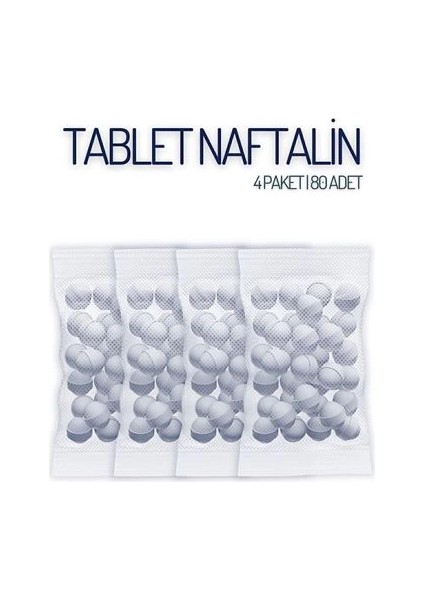 Modacar Tablet Naftalin Güve Topu Naftalin 80 Adet 718 fiyatları