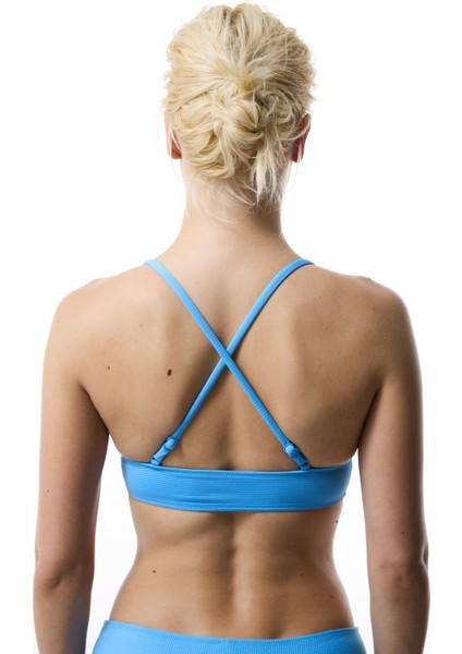 Mavi Bubble Bralette Bikini Üstü