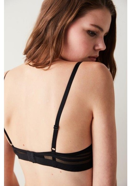 Lift Up Siyah Sütyen