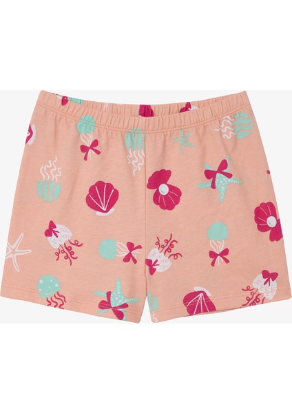 Kız Çocuk Keep Our Ocean Pamuklu 2li Pijama Takımı