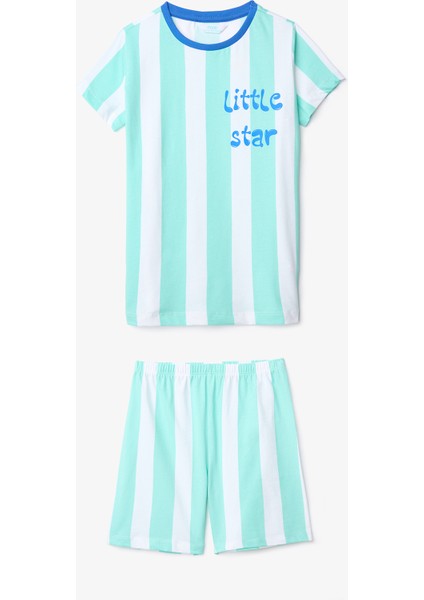 Erkek Çocuk Little Star 2li Çok Renkli Pijama Takımı