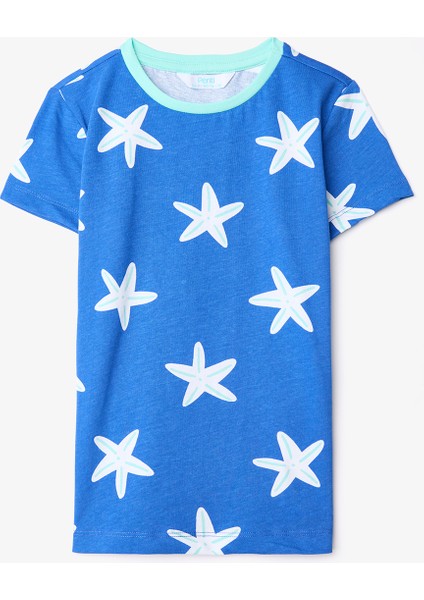 Erkek Çocuk Little Star 2li Çok Renkli Pijama Takımı