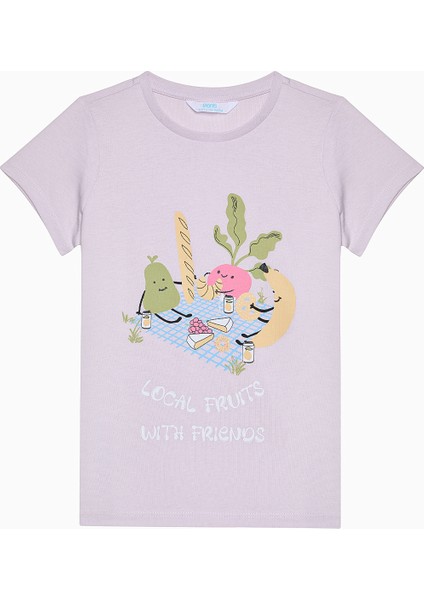 Kız Çocuk Local Çok Renkli Pamuklu 2li Pijama Takımı