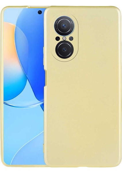 Huawei Nova 9 Se Kılıf Ata Premier Silikon Kapak-Gold