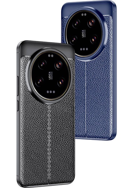 Xiaomi Mi 14 Ultra Kılıf Ata Niss Silikon Kapak-Lacivert fırsatları