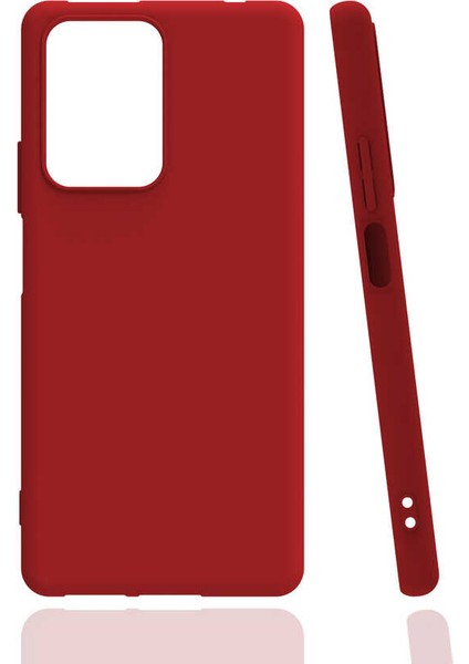 Xiaomi Mi 11T 5g Kılıf Ata Biye Silikon-Kırmızı