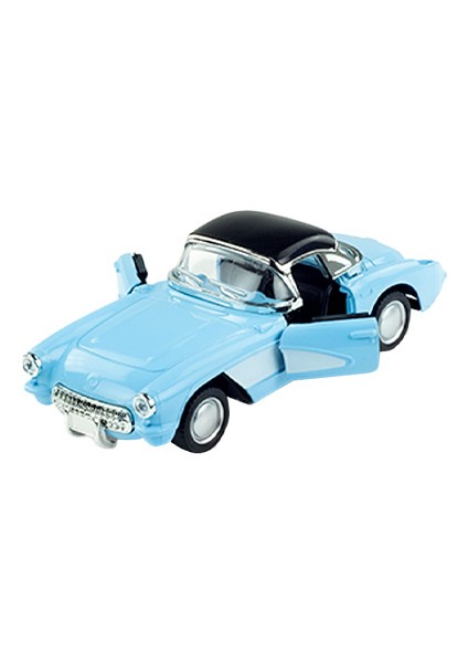 Die Cast 1:32 Klasik Roadster Araba Mavi