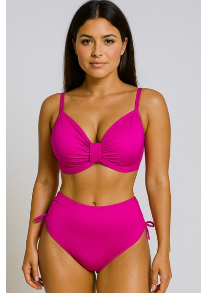 Kadın Büyük Beden Şık Bikini Takımı