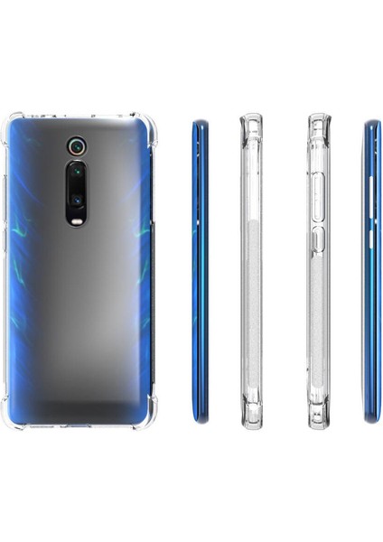 Xiaomi Redmi K20 Kılıf Ata Nitro Anti Shock Silikon-Renksiz modelleri