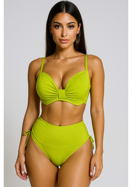 Kadın Büyük Beden Şık Bikini Takımı