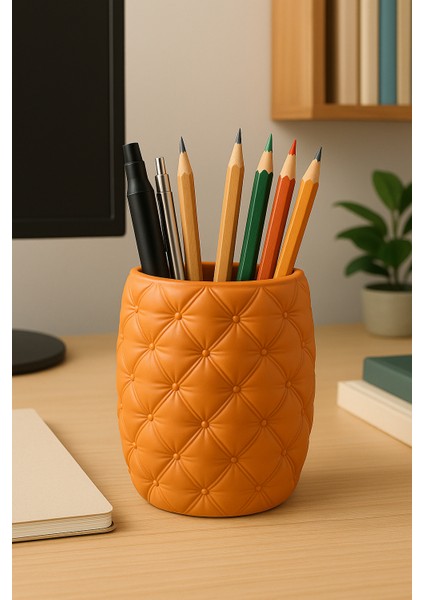 Dekoratif Masaüstü Kalemlik – Plastik Kalemlik