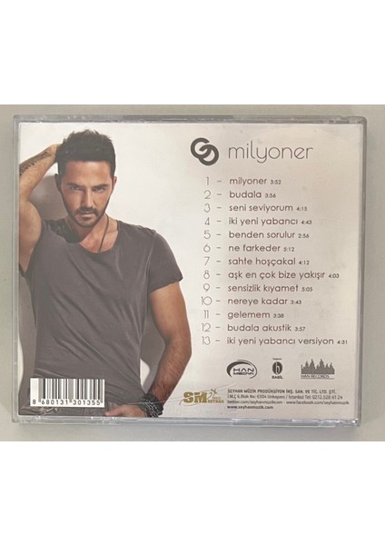 Gökhan Özen Milyoner CD (Orijnal Dönem Baskı Cd) fiyatları