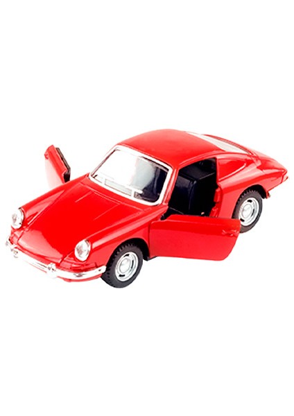 Die Cast 1:32 Retro Spor Araba Kırmızı