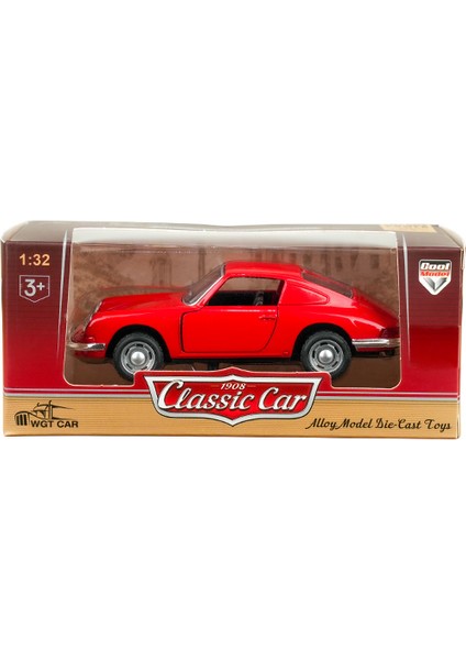 Die Cast 1:32 Retro Spor Araba Kırmızı fiyatları