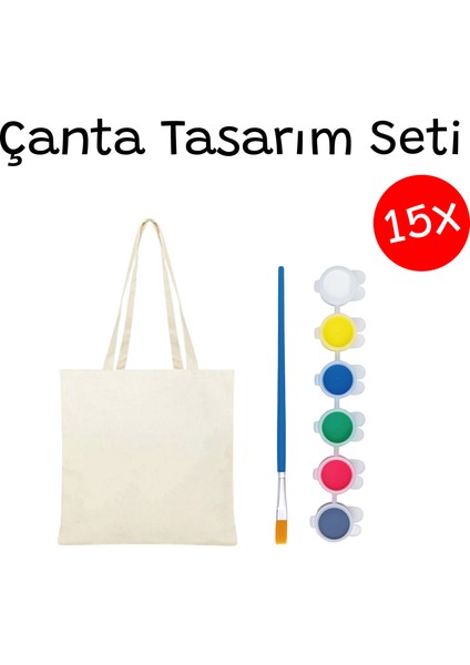 15'li Çanta Tasarım Etkinlik Seti - Sınıf Etkinlik/aktivite - Toplu Etkinlik