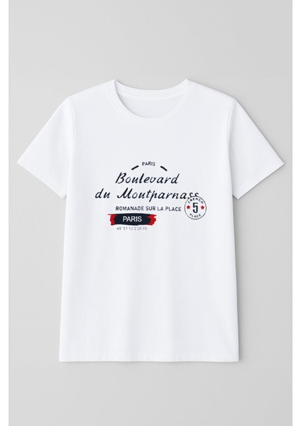 Kadın Bisiklet Yaka Baskılı Siyah T-Shirt fiyatları