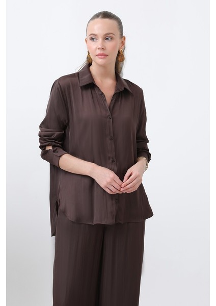 Kadın 32258 Saten Gömlek fiyatları