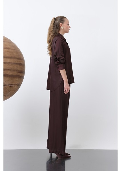 Kadın 32258 Saten Gömlek fırsatları