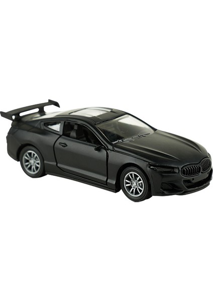 Die Cast 1:32 Sesli ve Işıklı Çek Bırak Yarış Arabası Siyah