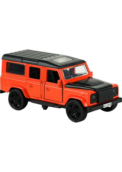 Die Cast 1:32 Çek Bırak Jip Turuncu