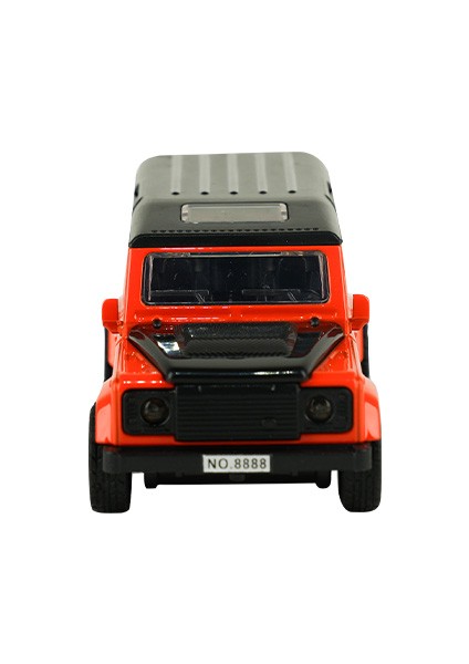 Die Cast 1:32 Çek Bırak Jip Turuncu fiyatları