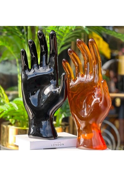 Amber Reçine El Dekoratif Obje