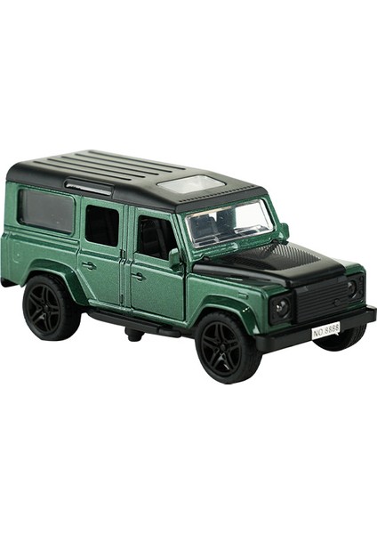 Die Cast 1:32 Çek Bırak Jip Yeşil