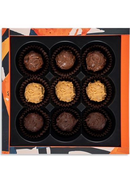 Sütlü Bitter Gold Çikolata Truffle Kırmızı Kutu 100 gr Glutensiz fiyatları