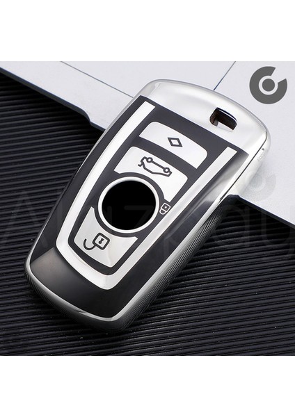 Bmw 1 3 5 7 Serisi F30 F25 F20 F18 F16 F15 F10 & X1 X3 X4 X5 Parlak Tpu Anahtar Kılıfı)