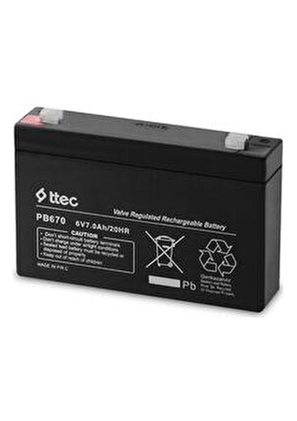 6V 7AH 20HR Bakımsız Kuru Akü Uzun Ömürlü Güç Kaynağı 15x9,4x3,5 cm Oyuncak Arabalar için indirimleri