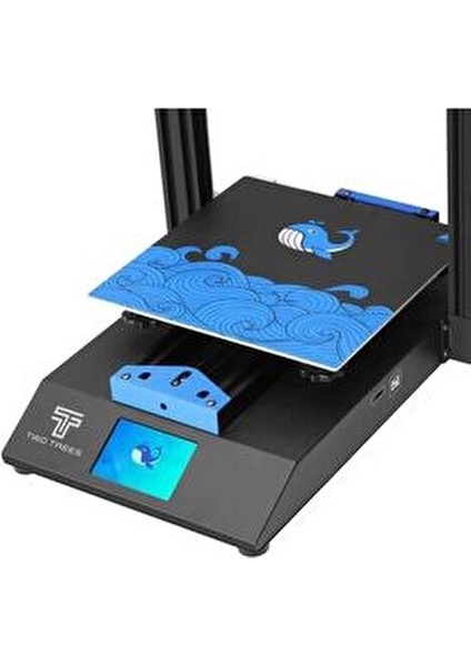 Bluer V3-90P 3D Yazıcı Çift BMG Ekstrüder ve Otomatik Tesviye Özellikleri