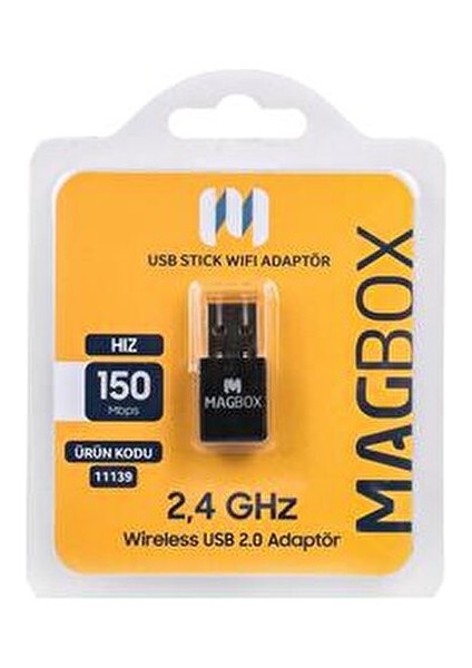802.11N Mini Wifi Adaptör 150 Mbps USB Bağlantılı HD Uydu Alıcı ile Uyumlu fırsatları