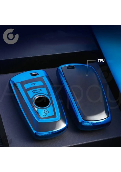 Bmw 1 3 5 7 Serisi F30 F25 F20 F18 F16 F15 F10 & X1 X3 X4 X5 Parlak Tpu Anahtar Kılıfı) indirimleri