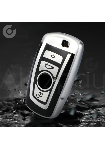 Bmw 1 3 5 7 Serisi F30 F25 F20 F18 F16 F15 F10 & X1 X3 X4 X5 Parlak Tpu Anahtar Kılıfı)