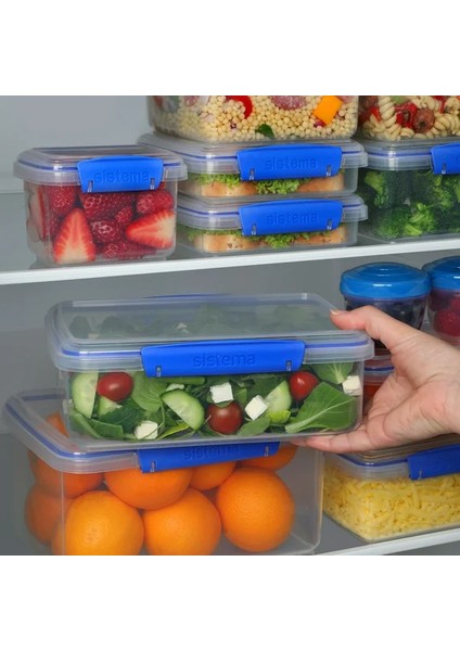 Klıp It Saklama Kabı Seti, 34 Parça, Bpa Free, Mavi fiyatları