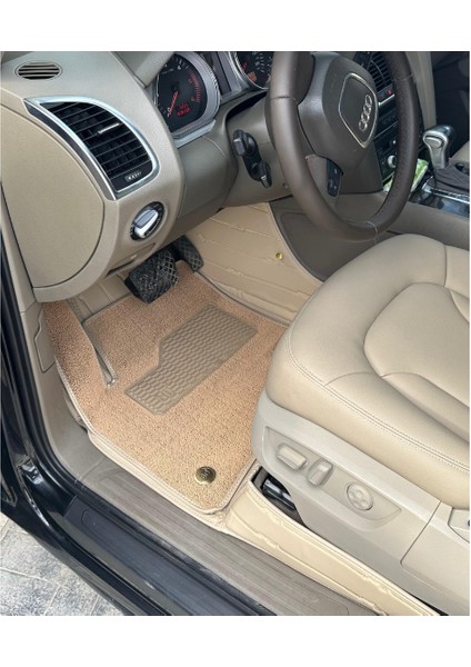 Audi Q7 2006-2015 Arası Aracına Özel 8d Çift Katmanlı Havuzlu Paspas Takımı