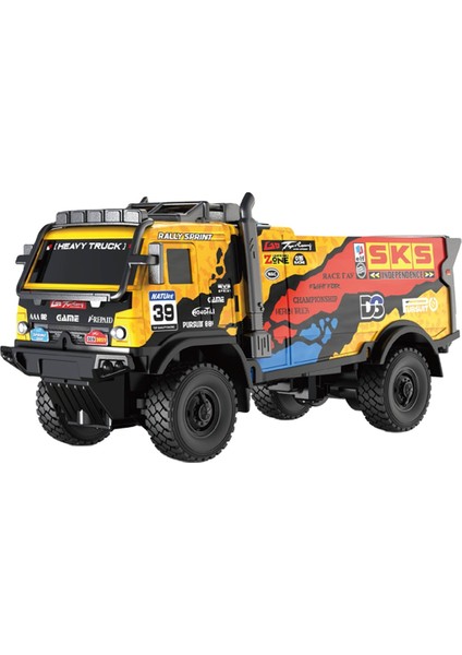 1:20 Sesli ve Işıklı Heavy Truck Arazi Aracı Sarı