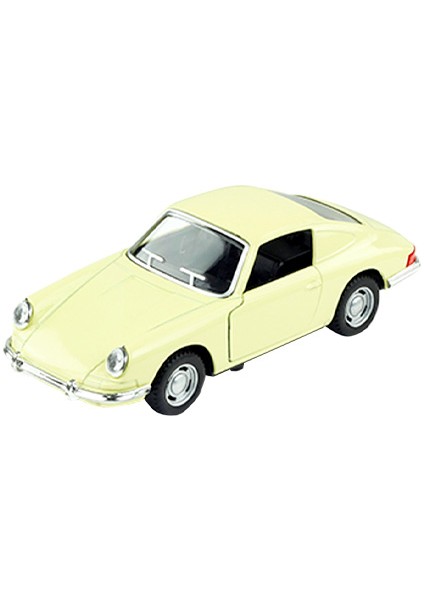 Die Cast 1:32 Retro Spor Araba Krem