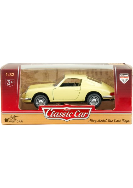 Die Cast 1:32 Retro Spor Araba Krem fiyatları