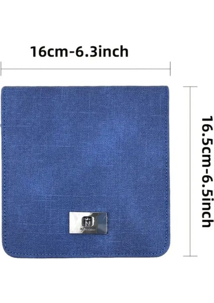 Mavi Çantalı Misinalı Şiş Seti, Örgü Kiti, 8 Çift Şiş Seti, Çantalı Şiş Seti fırsatları