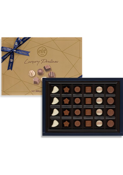 Luxury Pralines Altın Kutu 262 gr