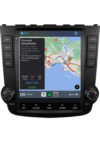 Honda Crv Android Multimedya Sistemi (2007-2011) CRV-4889XDT fırsatları