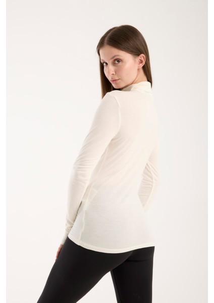 Kadın Balıkçı Yaka Ince Triko Bluz – Esnek ve Yumuşak Doku 3012