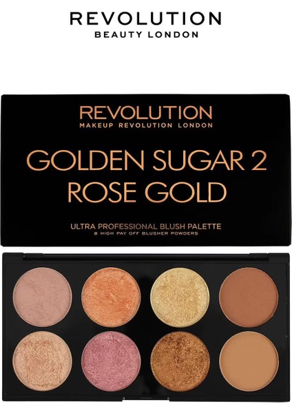 Ultra Blush Palette Golden Sugar 2 Rose Gold indirimleri