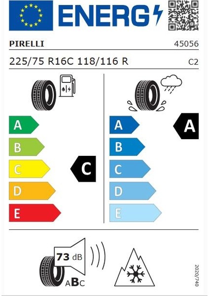 225/75 R16C 118R Carrier Winter Oto Kış Lastiği (ÜRETIM:2025) fiyatları