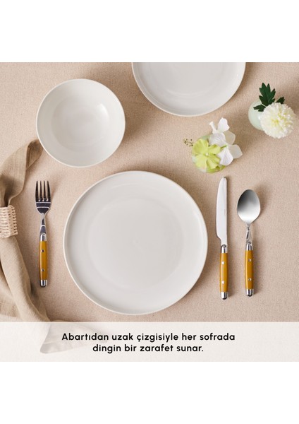 Stream Bone Remi 18 Parça 6 Kişilik Yemek Takımı fırsatları