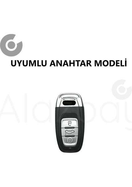 Audi A1 A3 A4 A5 A6 A7 A8 Q3 Q5 Q7 S4 S5 S6 S7 S8 R8 Tt Silikon Desenli Anahtar Kılıfı fiyatları