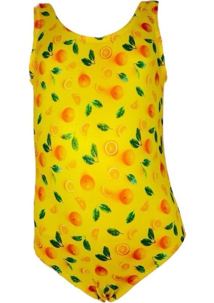 Portakal Desenli Çocuk Mayo