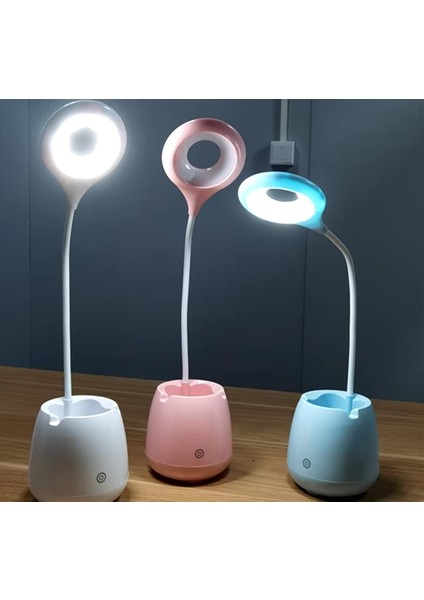 Halka LED USB Şarjlı Masa Lambası indirimleri